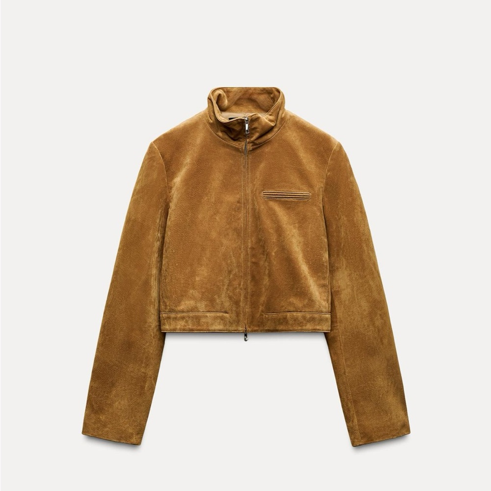 NWT Zara suede jacket! ***SOLD OUT IN 10 MIN